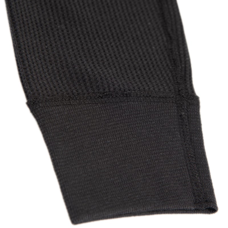 Fruit of The Loom Boys Premium 2-Pack Thermal Waffle Base Layer Bottom, Black/Natural, 6-7 US - Image 3